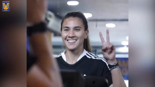 Tigres Women squad hit the gym